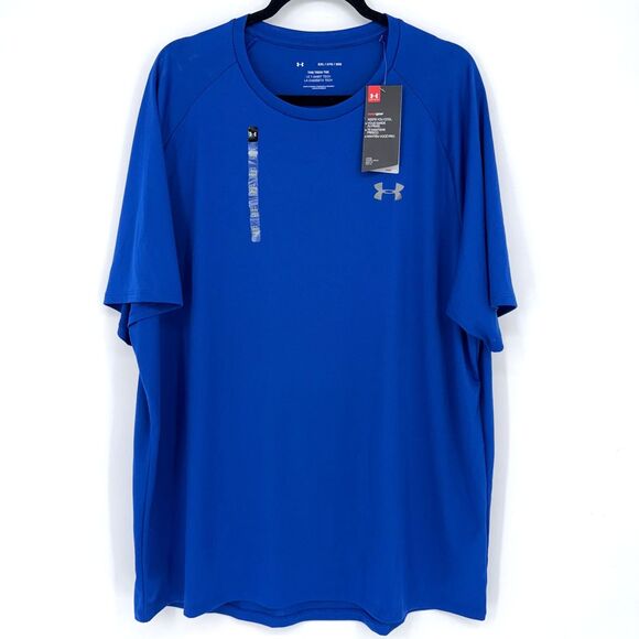 Under Armour Other - Under Armour Men's Tech 2.0 Short Sleeve T-Shirt Blue XXL Loose Fit NWT